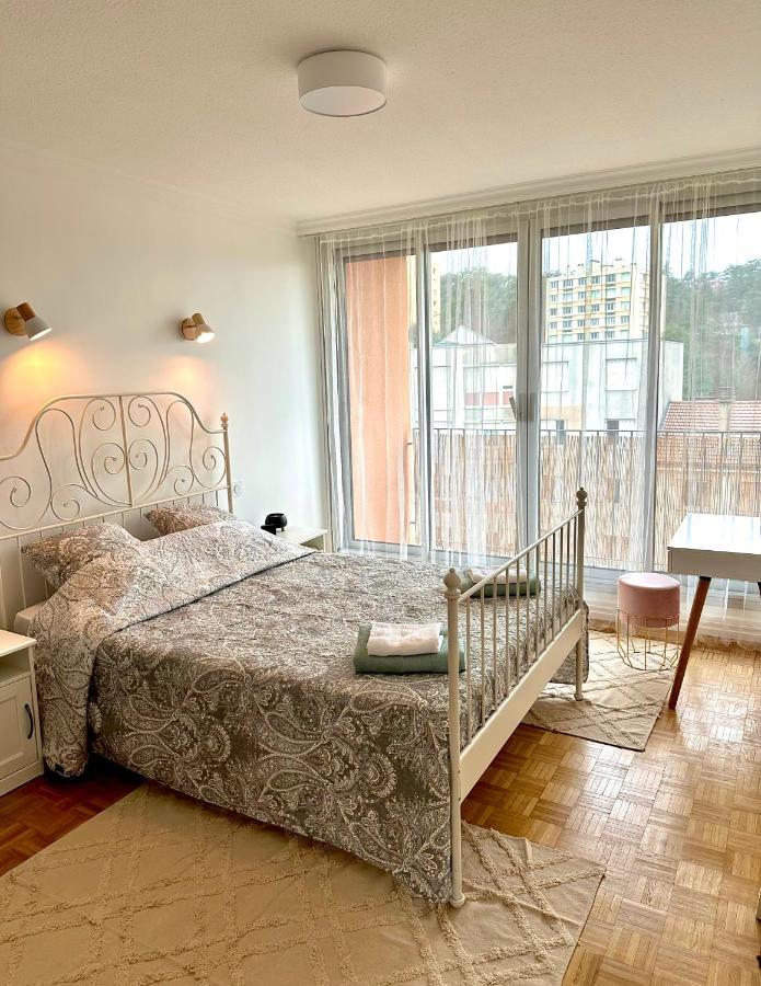 Bergson Top - Appart 80M2, 2 Grandes Chambres, Entierement Renovee Et Equipee, Lumineux, Wifi, Balcon, Calme, Vue Imprenable サン・テティエンヌ エクステリア 写真