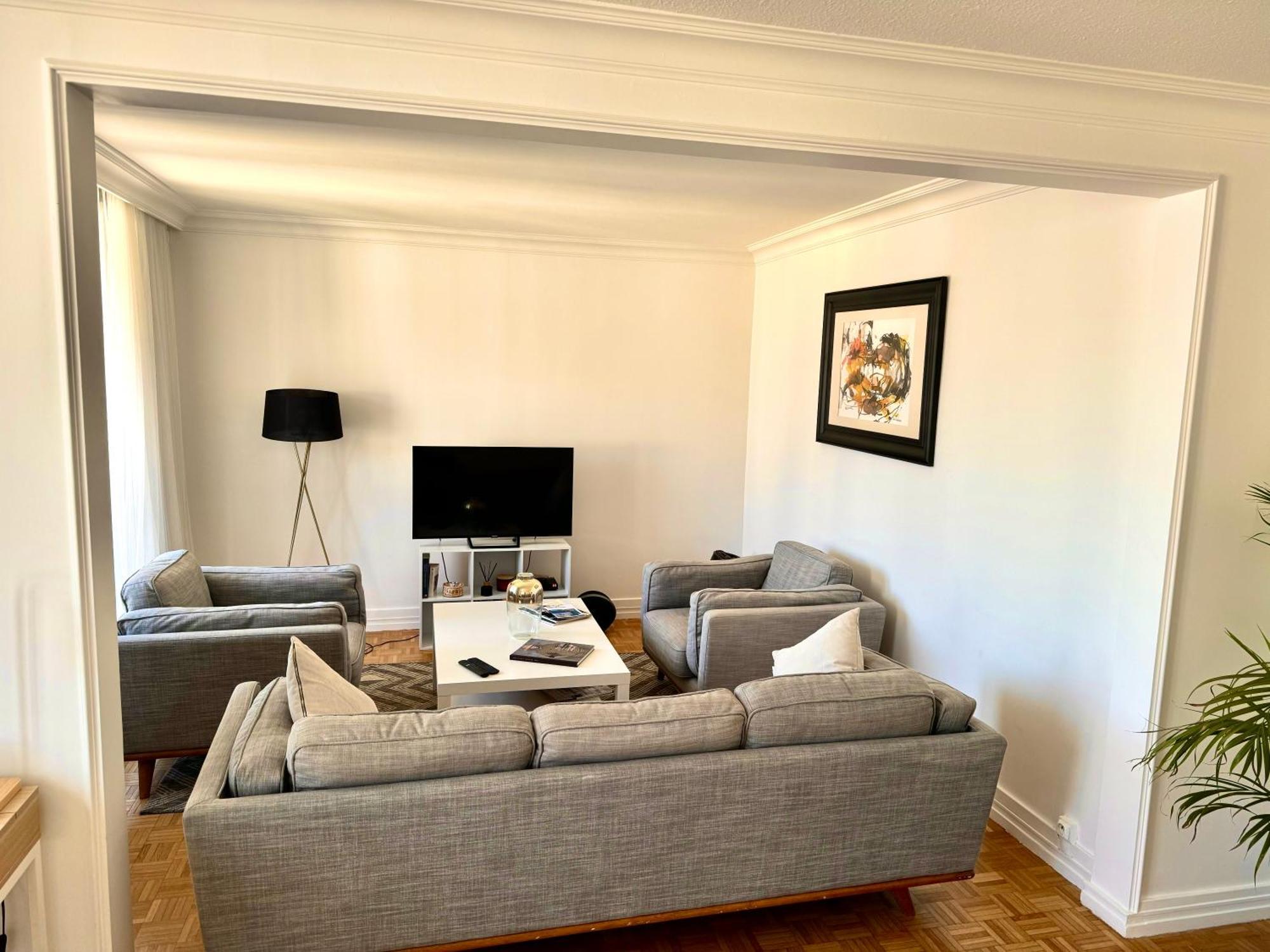 Bergson Top - Appart 80M2, 2 Grandes Chambres, Entierement Renovee Et Equipee, Lumineux, Wifi, Balcon, Calme, Vue Imprenable サン・テティエンヌ エクステリア 写真