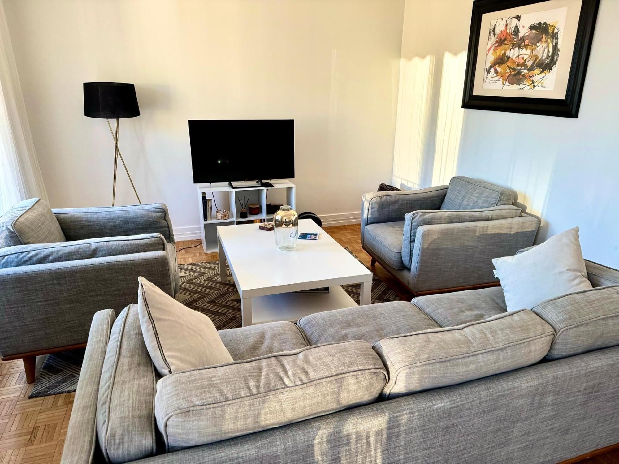 Bergson Top - Appart 80M2, 2 Grandes Chambres, Entierement Renovee Et Equipee, Lumineux, Wifi, Balcon, Calme, Vue Imprenable サン・テティエンヌ エクステリア 写真