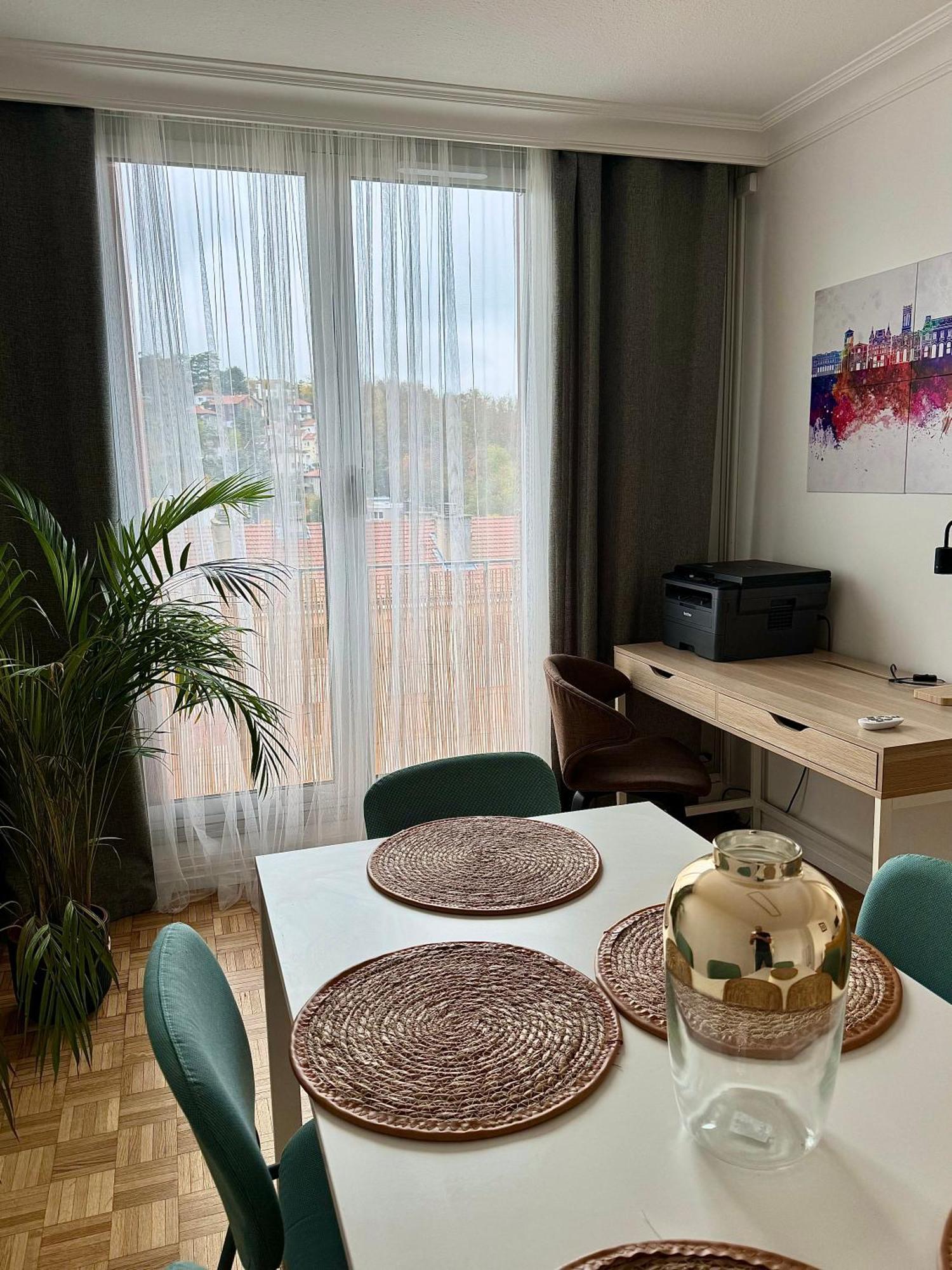 Bergson Top - Appart 80M2, 2 Grandes Chambres, Entierement Renovee Et Equipee, Lumineux, Wifi, Balcon, Calme, Vue Imprenable サン・テティエンヌ エクステリア 写真