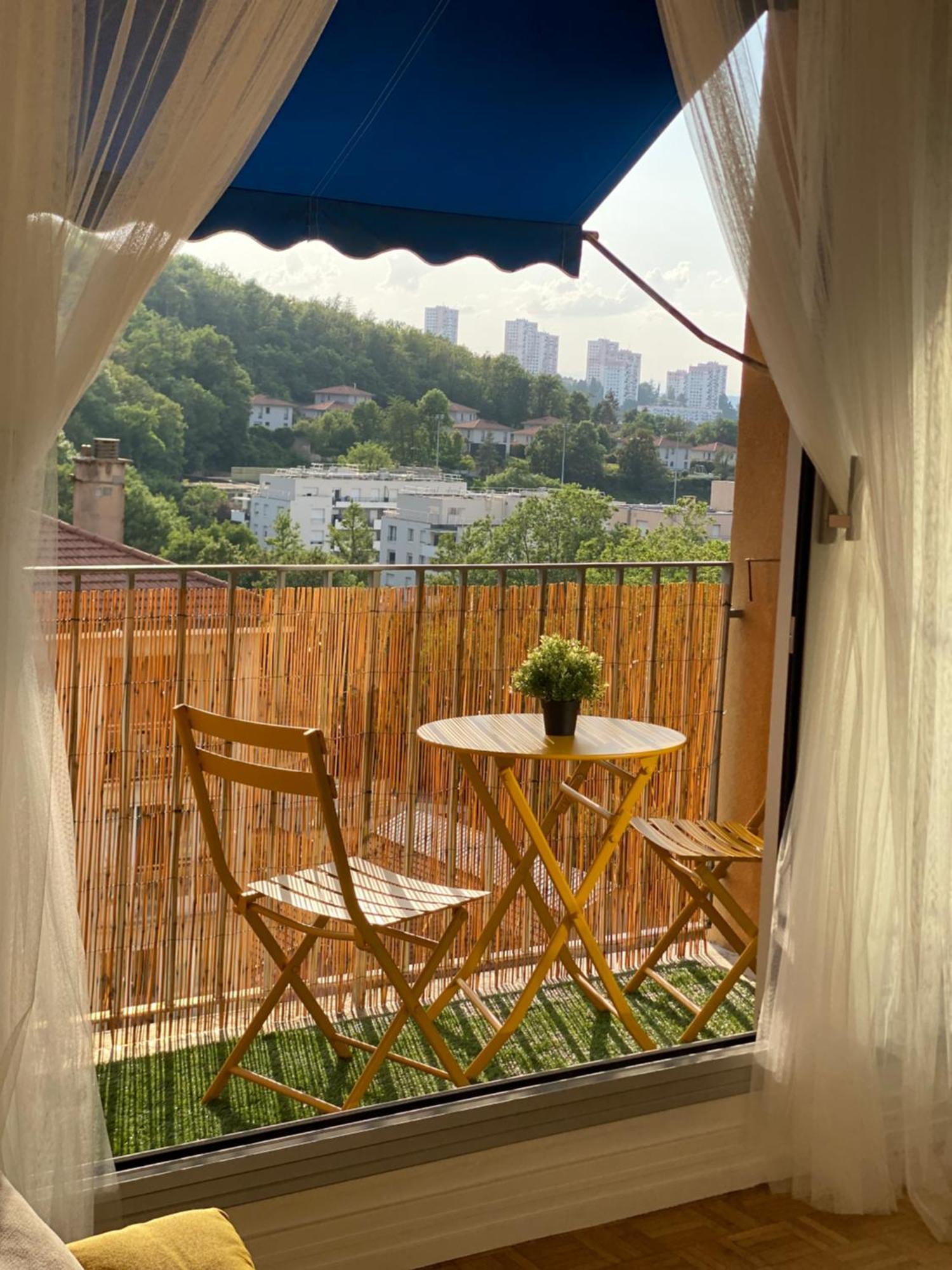 Bergson Top - Appart 80M2, 2 Grandes Chambres, Entierement Renovee Et Equipee, Lumineux, Wifi, Balcon, Calme, Vue Imprenable サン・テティエンヌ エクステリア 写真